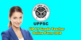 UP LT Grade Teacher Online Form 2018