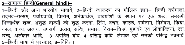 UP Police Constable Syllabus 2018