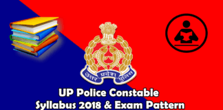 UP Police Constable Syllabus 2018