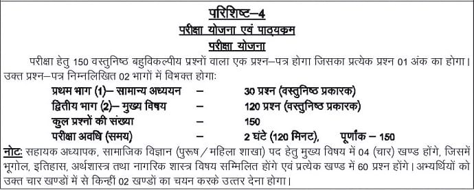 UPPSC LT Grade Teacher Syllabus 2018