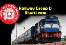 Railway Group D Bharti 2018