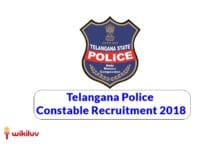 telangana police constable recruitment 2018